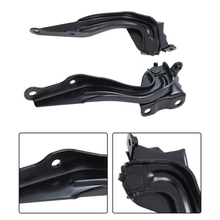 Findmall Hood Hinge Set Replacement for Forester Replacement for Forester 2014-2018 Replacement for 57260SG0109PM 57260SG0009P, Black, Easy installation