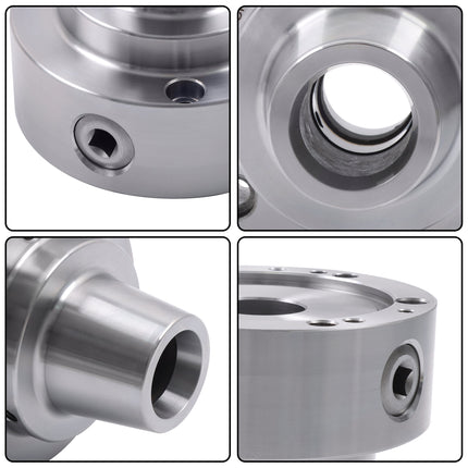 Findmall 5C Collet Lathe Chuck Closer With Semi-finished Adp.2-1/4" x 8 Thread