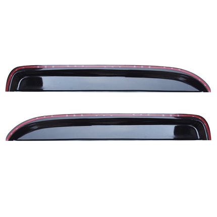 Findmall Side Window Deflectors Visor Vent Rain Guard Replacement for 2002-2009 Ram Quad Cab