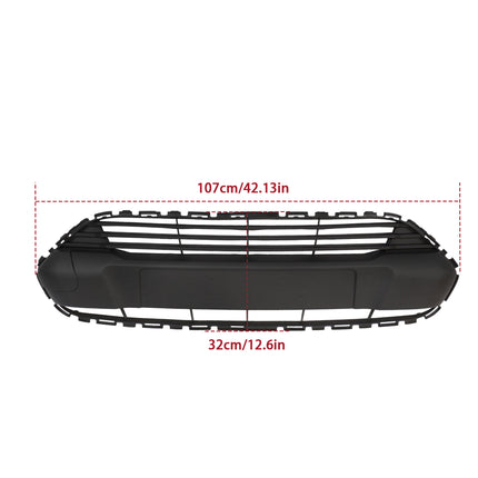 Front Grille Upper Black Mesh Style Replacement for Transit Connect 2014-2018