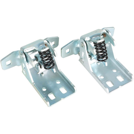 2PCS Door Hinge Upper Left Right Side Silver Replacement for 1994-2002 1500 2500 3500 55075956AC 55075957AC