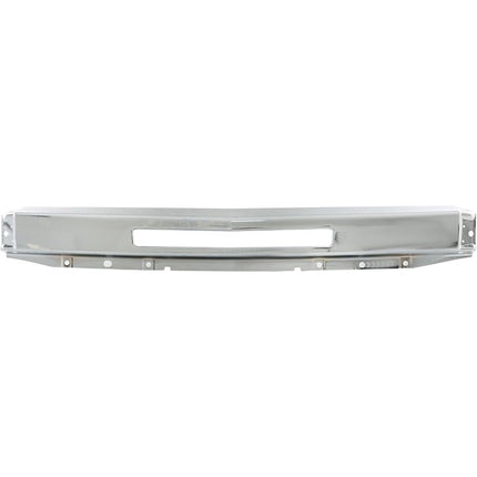 Findmall Front Bumper Impact Face Bar for 2007‑2013 Chevry Silverado 1500 2500 3500, Chrome Steel with Center Air Intake Hole, Replacement for GM1002831 and 15941850