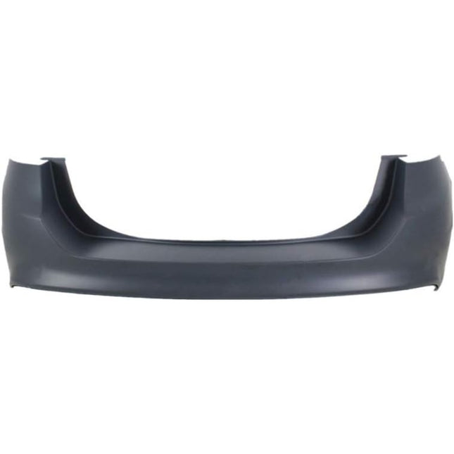 Findmall Rear Bumper Cover for 2013-2018 Ford Fusion, No Sensor Holes, Primed