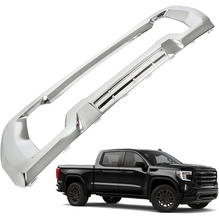 Findmall Front Bumper Lower Grille Plate for 2019‑2022 GMC Sierra 1500 Denali/AT4, Chrome Plastic, Replacement for 84482544