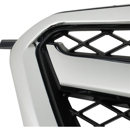 Findmall Front Upper Grille for 2010-2012 Subaru Legacy, Chrome Frame with Black Insert