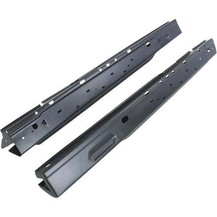 Findmall Outer Rocker Panel Pair for 1993-2011 Ford Ranger 2-Door Extended Cab, Black