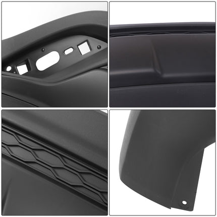 Findmall Rear Lower Bumper Cover with Valance for 2024-2025 Chevrolet Trax, No Sensor Holes, Primed