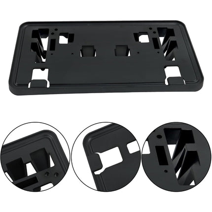 Findmall Black Front Bumper Face Bar Kit without Parking Sensor Holes Replacement for 2021-2023 Ford F150, with Lower Grille Trim Panels and License Plate Bracket