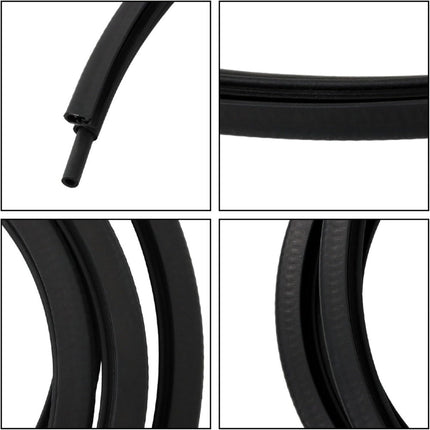 Findmall Door & Window Weatherstrip Seal Kit for 1980-1993 Dodge D150 W150, 10-Piece