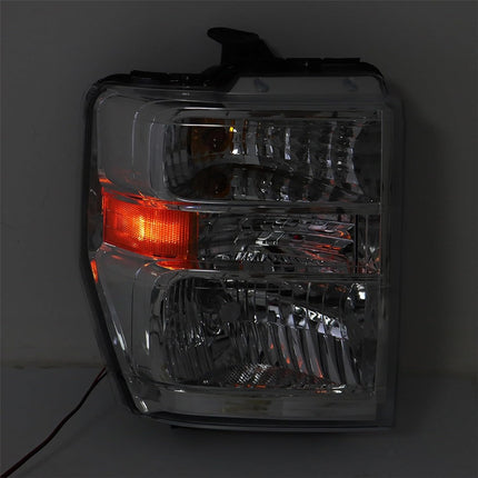 Findmall Headlight Assembly for 2008–2014 Ford E-150/E-250/E-350/E-450 Front Right Passenger Side, Replaces FO2503249