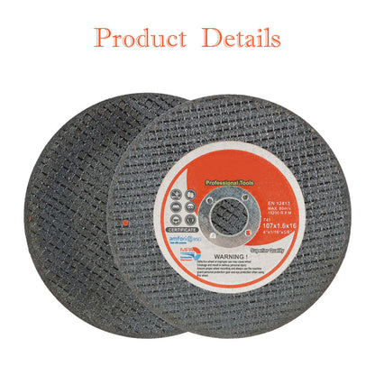 25 Pcs Cut Off Wheels 4 Inch x 1/16 Inch x 5/8 Inch Arbor Cutting Wheels Fit For Cutting Stainless Steel and Ferrous Metals