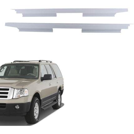 Findmall Outer Rocker Panel Pair for 2007-2017 Ford Expedition, Silver
