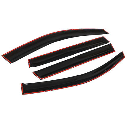 Findmall Side Window Visors Rain Guard Wind Vent Shade Deflector Replacement for 2008-2017 Journey