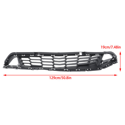 Findmall Black Front Lower Bumper Grille Replacement for Camaro RS 2019-2024 84112283