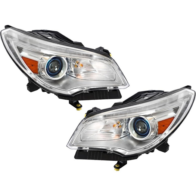 Findmall Headlights Assembly Replacement for Enclave 2013-2017 Pair