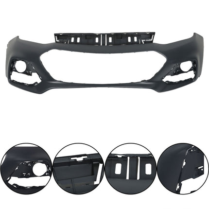 Findmall Front Upper or Lower Bumper Cover Primed Plastic Replacement for 2017-2020 Trax 42537718 GM1015137