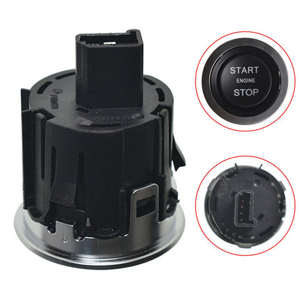 Findmall Car Engine Start Stop Switch Ignition Button Replacement for 2015-2020 Range Rover Sport Evoque