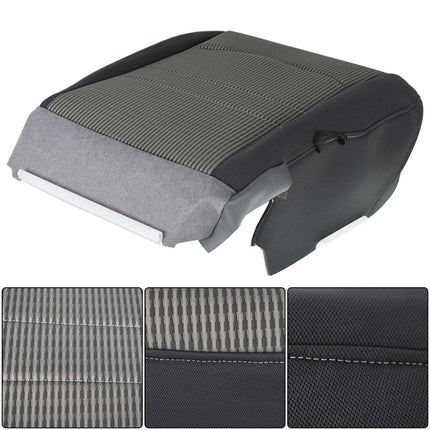 Findmall Driver Side Cloth Seat Cover Gray Replacement for 2009 2010 2011 2012 Ram 1500 2500 3500 4500 5500 SLTL