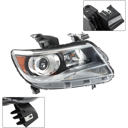 Findmall Headlight Assembly Replacement for Colorado LT/Z71/ZR2 Front RH