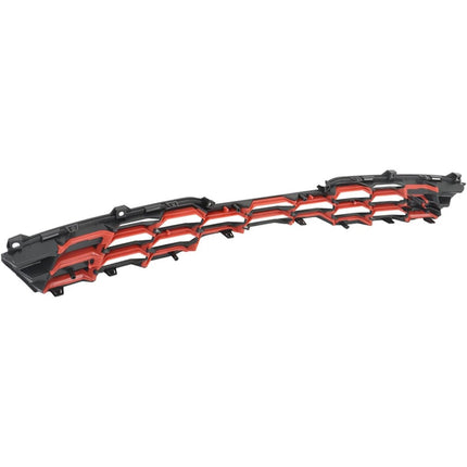 Findmall Front Upper Mesh Grille for 2022-2023 Kia Forte GT, Black and Red
