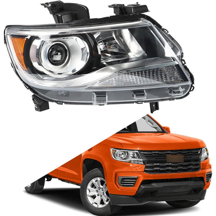 Findmall Headlight Assembly Replacement for Colorado LT/Z71/ZR2 Front RH