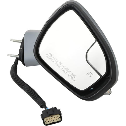 Findmall Side Mirror Assembly for 2015-2016 Fusion, Passenger Side, Power, 7-Pin