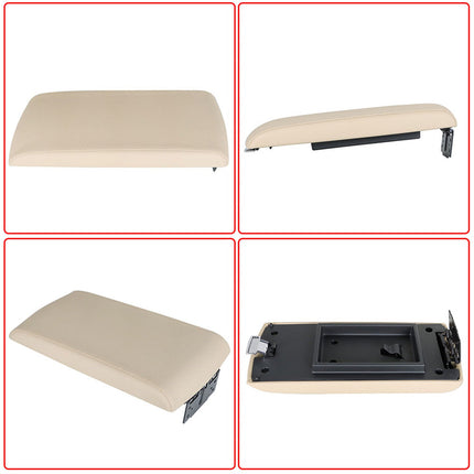 Findmall Beige Car Armrest Lid Center Console Lid Cover Replacement for Flex 2013-2017 02ITG1210ABE FA8Z-7406024-AA