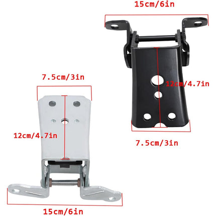 Findmall 2Pcs Door Hinge Replacement for 1980-1997 F150 F-250 F350 Replacement for E9TZ1522800A, E8TZ1522810A, 925-066, 925-068