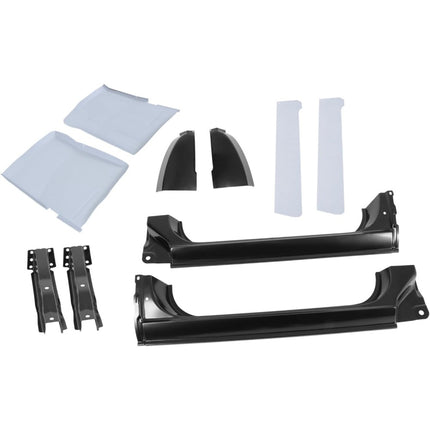Findmall 10-Piece Rocker Panel Cab Corner and Floor Repair Kit for 1973-1987 Chevrolet C/K Pickups
