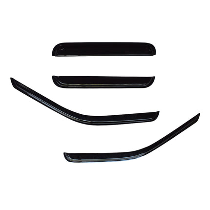 Findmall Side Window Vent Visor Rain Guard Deflector Replacement for 1999-2016 F250/350/450
