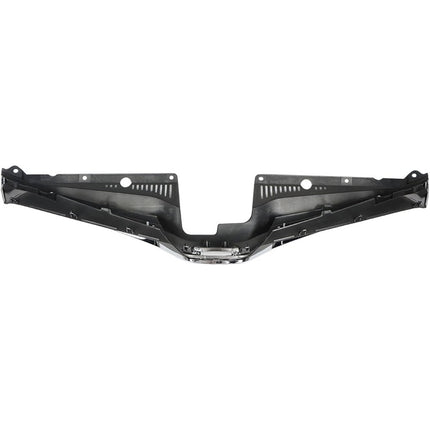 Findmall Front Upper Grille for 2018-2019 Toyota Sienna, Black with Chrome Trim