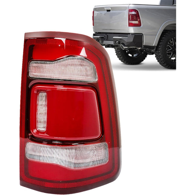 Findmall Outer Tail Light Assembly for 2019–2022 Ram 1500 Rear Right Passenger Side with Blind Spot, Replaces 68262530-AH