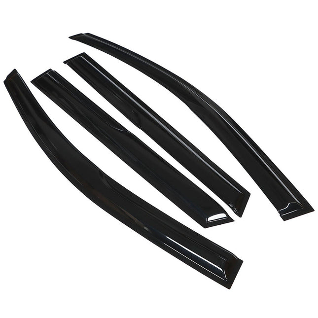 Findmall Side Window Visors Rain Guard Wind Vent Shade Deflector Replacement for 2008-2017 Journey