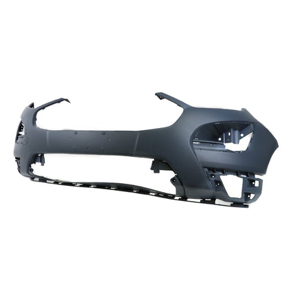 Findmall Black Front Bumper Cover without Sensor Holes Replacement for 2018-2019 Ford EcoSport