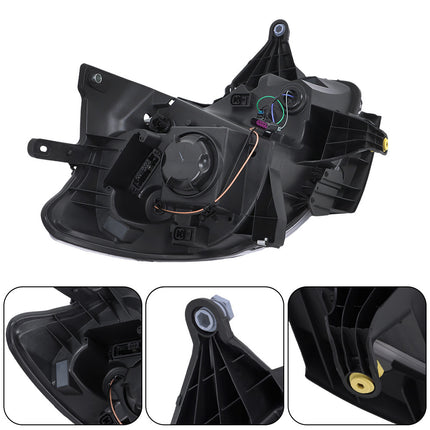 Findmall Headlight Headlamp Assembly HID Driver Side w/o AFS Replacement for Enclave 2008 2009 2010 2011 2012 Replacement for GM2502311 22777955 Left LH