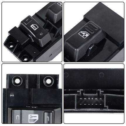 Findmall Front Right Power Master Window Switch Replacement for 2000-2002 Sierra 1500 2500 3500 Silverado 1500 2500 3500 1S12373 DS2148 15045084