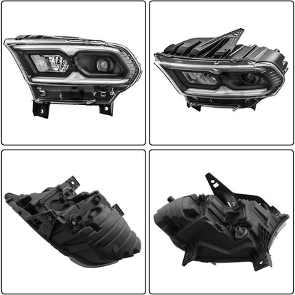 Findmall Headlight Assembly Replacement for Durango w/DRL Front LH