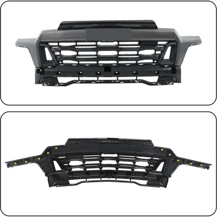 Findmall Gray Front Bumper Grille Replacement for Colorado Z71 2023-2024 87844551