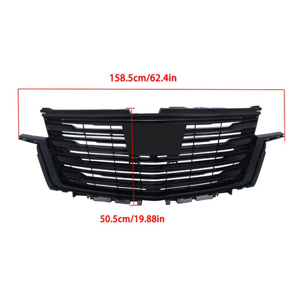 Findmall Glossy Black Front Upper Bumper Grille Replacement for Escalade and Escalade ESV 2021-2023