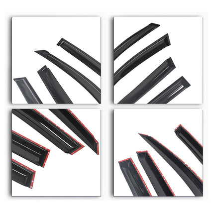 Findmall Side Window Vent Visor Rain Guard Deflector Replacement for 2006-2012 Toyota Rav4