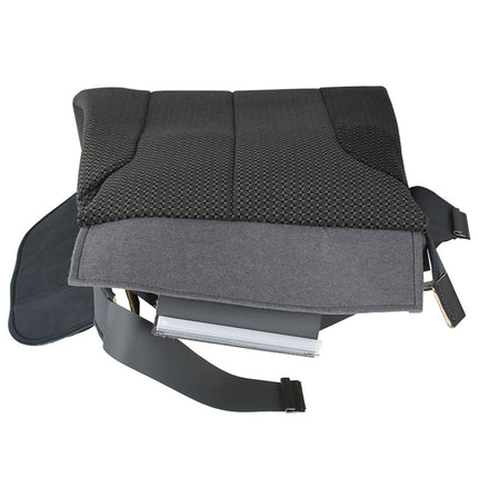 Findmall Gray Cloth Seat Cover Driver Side Bottom Replacement for 2003-2005 Ram 1500 2500 3500 SLT