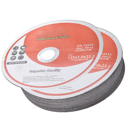 25 Pack 5"x.040"x7/8" Cut-Off Wheel - Metal & Stainless Steel Cutting Discs