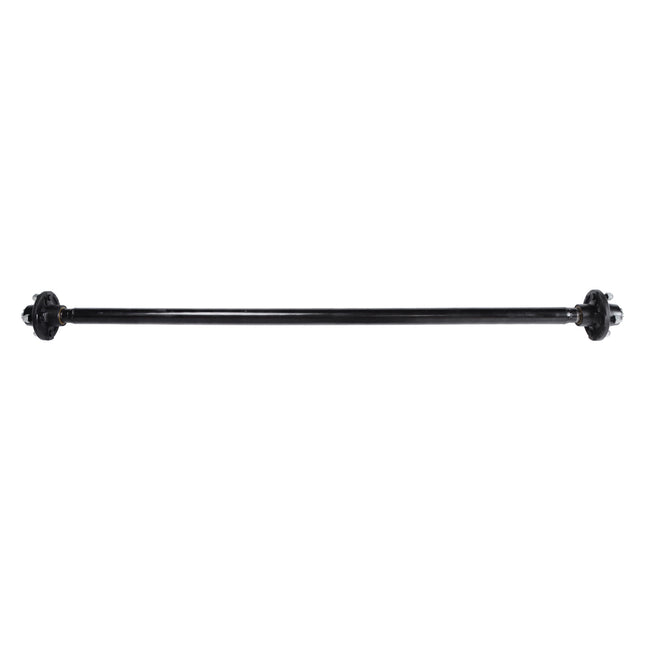 Findmall 2,000 lb Trailer Axle with U-Bolt Kit, 4 on 4 in, 60 in Hub Face