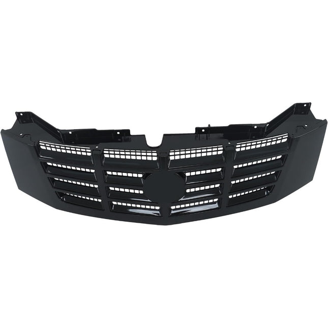 Findmall Glossy Black Front Upper Bumper Grille Replacement for Escalade, Escalade ESV and EXT 2007-2014 GM1200619 23190289