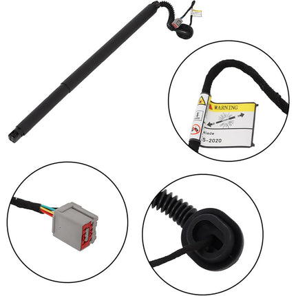 Findmall 2 Pcs Black Tailgate Pull Down Motor Electric Lift Supports