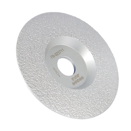 5 Inch Diamond Grinding Disc 5 x 7/8 Inch Fast Cutting Grinding Shaping Diamond Disc Fit for Granite Marble Iron Steel (1 Pcs)