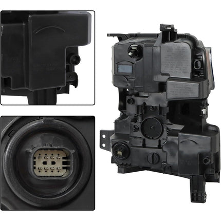 Findmall Passenger Side Headlights Assembly Replacement for Silverado 1500 2019 2020 Housing Black Lamp RH 1PC 84621851