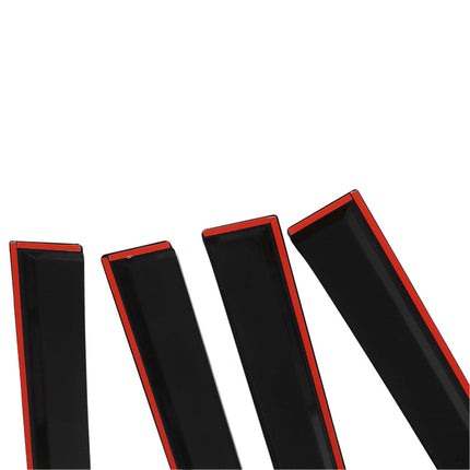 Findmall Side Window Visor Vent Sun Rain Guard Deflector Replacement for 2018-2021 Wrangler JL Unlimited