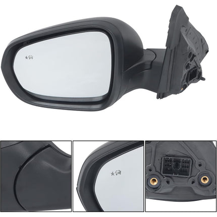 Findmall Left Driver Exterior Side View Mirror Replacement for Trax 2024 2025 with Heat with Blind Spot Detection