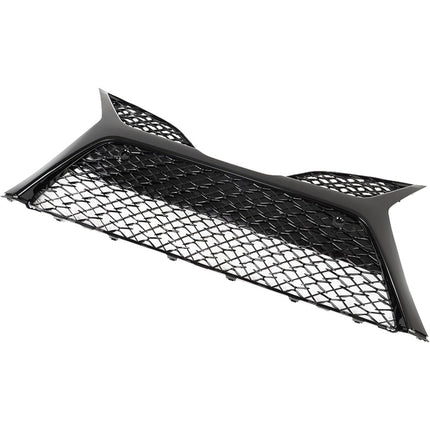 Findmall Front Lower Bumper Grille for 2018-2020 Toyota Camry SE XSE, Gloss Black, With Holes